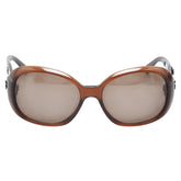 シャネル カメリア ココマーク サングラス 5113 ブラウン プラスチック レディース CHANEL 【中古】